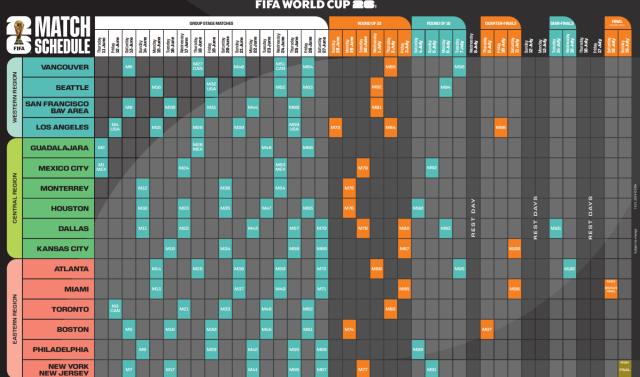 HTH网站-2026世界杯赛程公布：阿兹特克承办开幕式+揭幕战